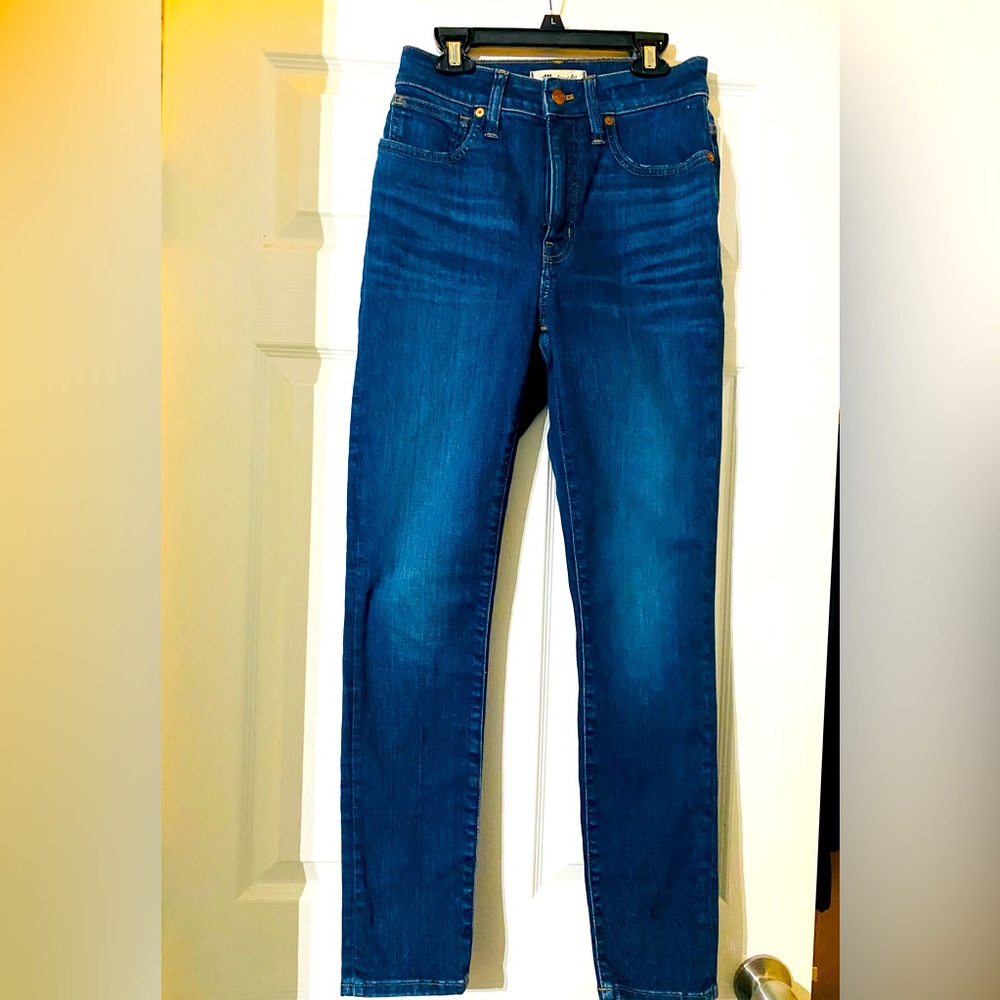 Madewell Jeans Size 26 Curvy High Rise Skinny Jeans in Lanette Wash NA881